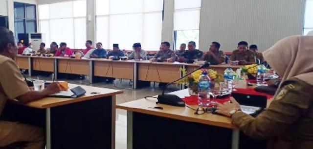 Sekda Kuansing Rapat Persiapan Ekspose MTQ di Kecamatan Kuantan Mudik