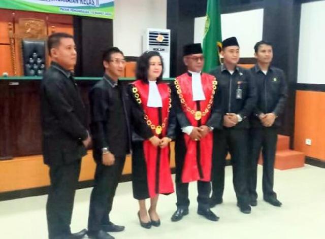 Lusiana Amping Resmi Jabat Wakil Ketua PN Pasir Pengaraian