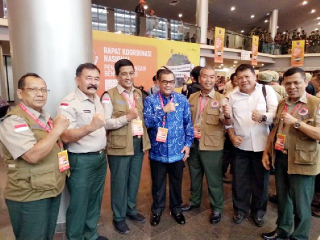 Wagubri Edy Nasution Hadiri Rakornas 2020 BNPB