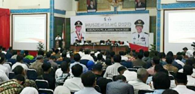 Bupati Harris Buka Musrenbang RKPD Kabupaten Pelalawan Tahun 2020