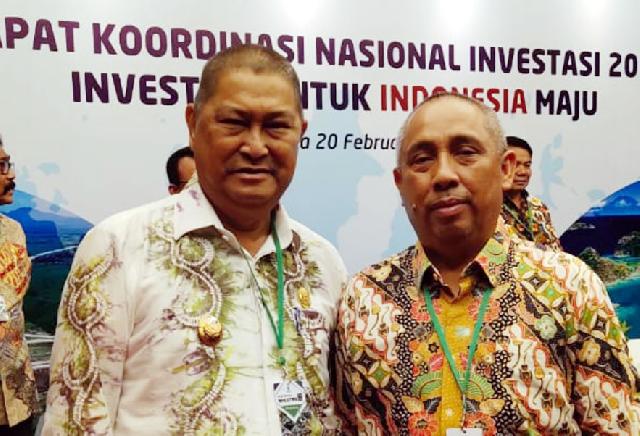 Wabup Inhil Ikuti Rakornas Investasi 2020 di Jakarta