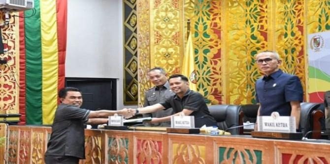 DPRD Kota Pekanbaru Gelar Rapat Paripurna Penyampaian LKPj Pemerintah Kota Pekanbaru
