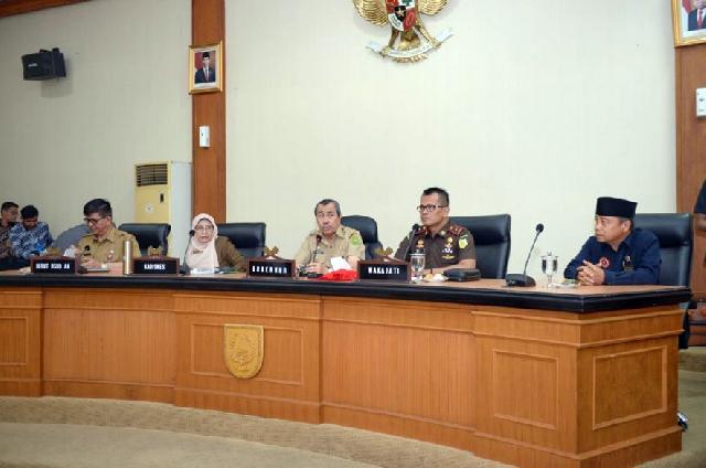 Gubri Gelar Pertemuan Dengan Kadis Kesehatan se Provinsi Riau