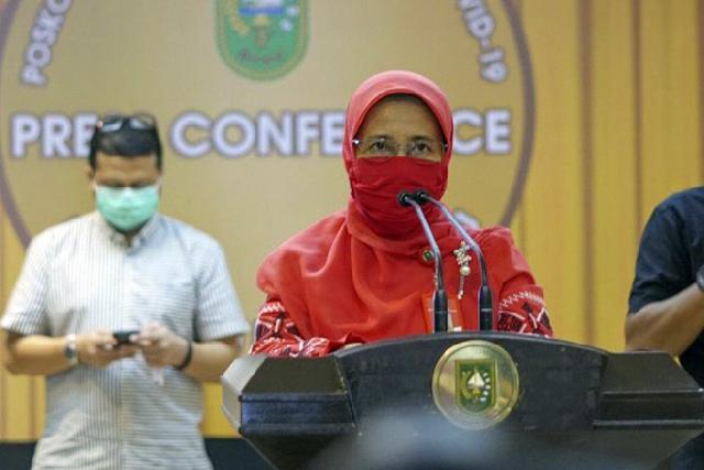 Jumlah Sebaran Kasus Covid-19 Pekanbaru Tertinggi di Riau