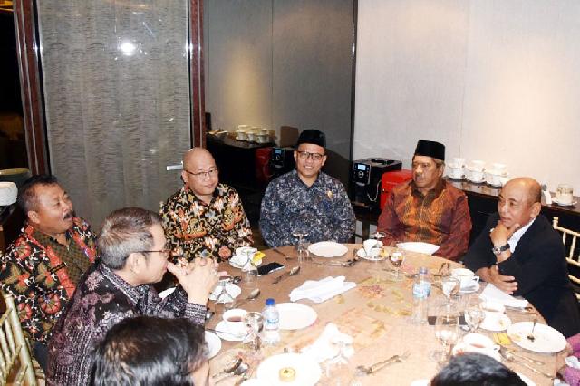 Plt Bupati H Muhammad Ikuti Rakor RDTR Rupat di Jakarta