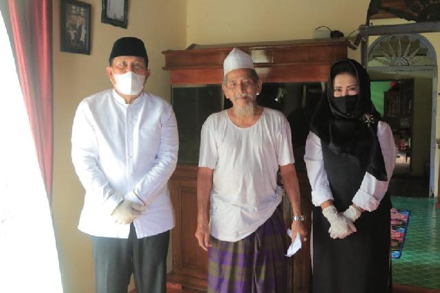 Bupati H. Sukiman dan Istri Silaturahmi Harapkan Doa agar Masyarakat Rohul dilindungi