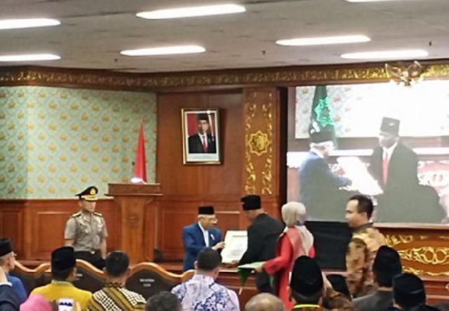 Wapres Dukung Syamsuar Jadikan Riau Pusat Ekonomi Syariah