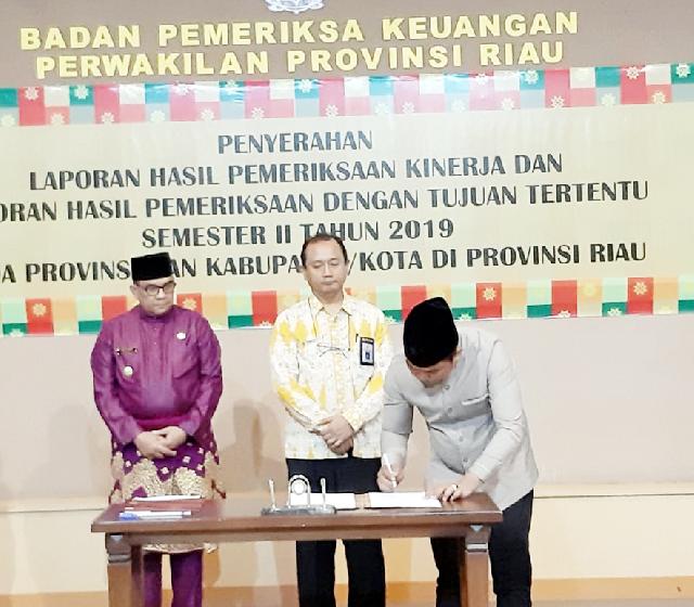 Wakil Dewan Riau H. Zukri : BPK Bukan Sekedar Hardcontrol, tetapi juga Softcontro