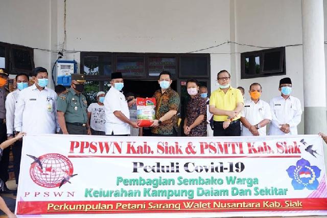 PSMTI – PPSWN Salurkan Bantuan Wastafel Portabel dan Sembako