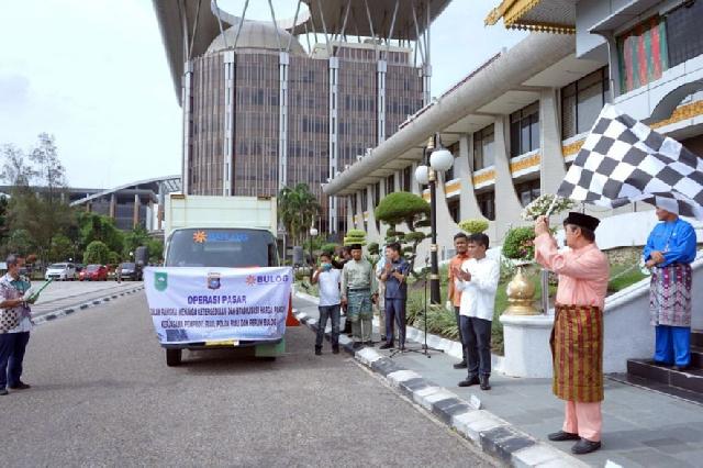 Pemprov Riau Launching Operasi Pasar