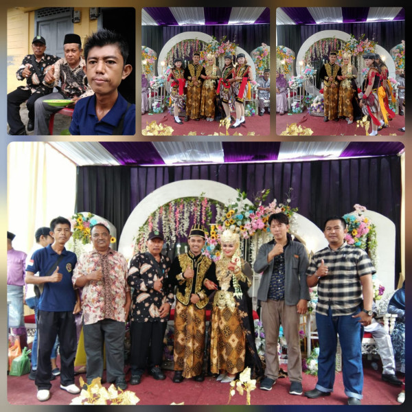 Pengurus Daerah (PD) IWO Kabupaten Kepulauan Meranti Menghadiri Resepsi Pernikahan Putri Anggota