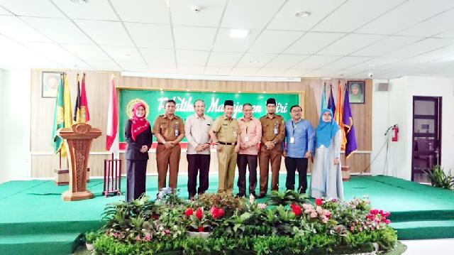 Karo Kesra Hadiri Kegiatan Soft Skill Bagi Mahasiswa Penerima Beasiswa Pemprov Riau TA 2019/2020