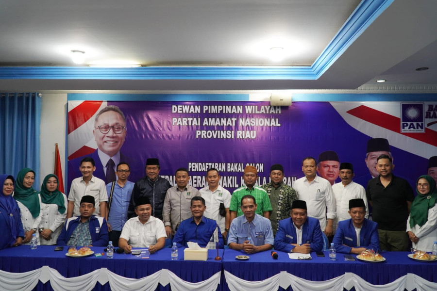 Daftar PAN, Abdul Wahid Membawa Tagline Riau Maju Bantu Rakyat