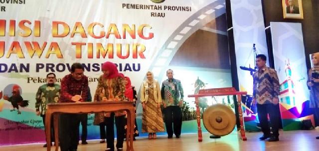Provinsi Riau dan Jatim Temu Bisnis