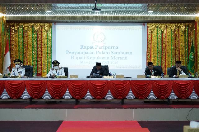 Bupati dan Wakil Bupati Kepulauan Meranti Terpilih, Adil-Asmar Sampaikan Visi dan Misinya di Paripur
