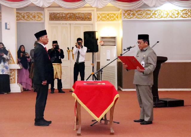 Kepala BPKP Provinsi Riau Dikukuhkan