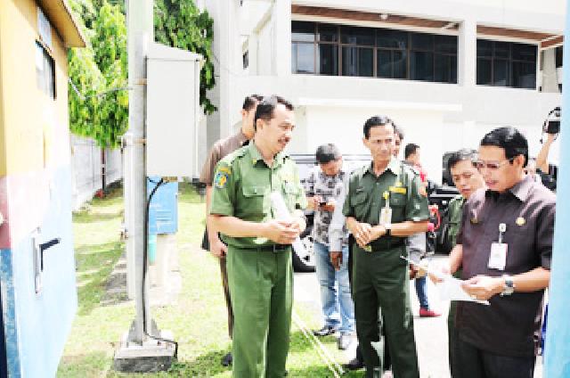 Sekda Prov Riau Sidak Kantor Setda Prov Riau